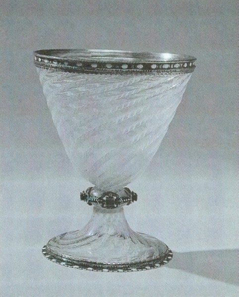 Glass Goblet, Vienna, late 17th century, mount: 18th/19th century.