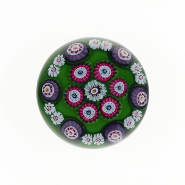 Paperweight, Clichy, c. 1845-60.