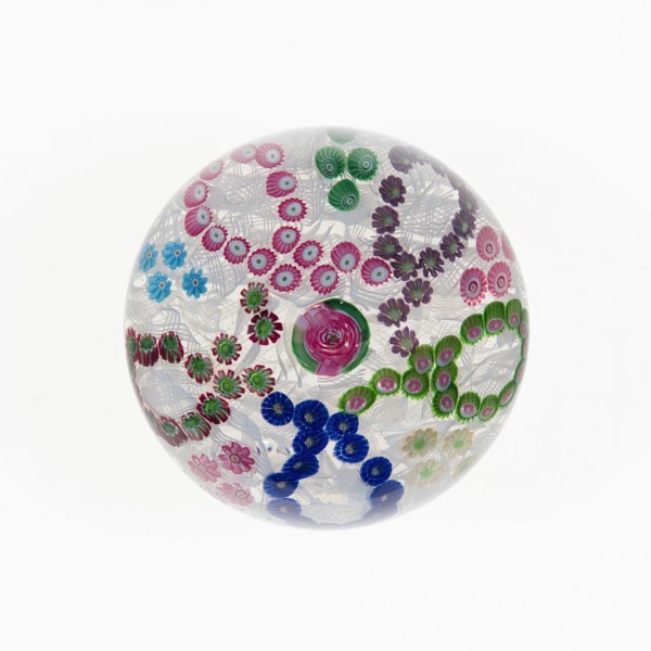 Paperweight, Clichy, c. 1845-60.