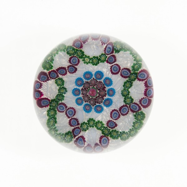 Paperweight, Clichy, c. 1845-60.