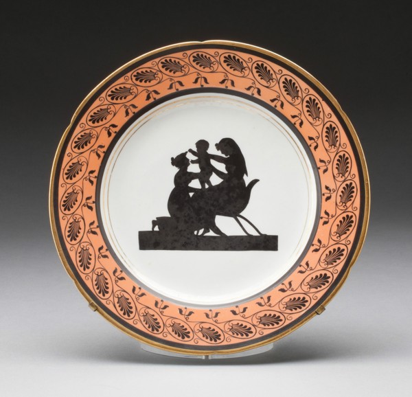 Plate, Coalport, c. 1805.