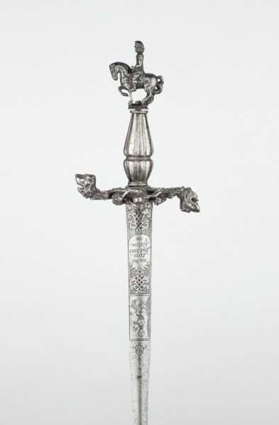 Smallsword, Nuremberg, Crossguard and Pommel: c. 1650 Blade: early 18th century Grip: c. 1550.