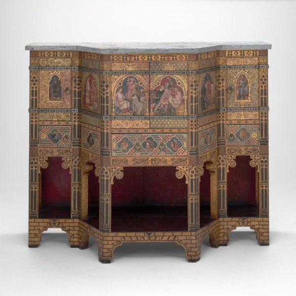 Sideboard and Wine Cabinet, London, 1859.