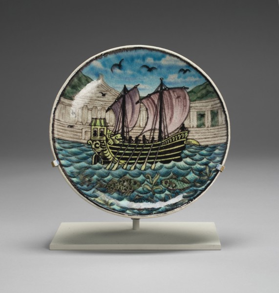 Plate, England, c. 1900.