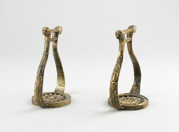 Pair of Stirrups, France, c. 1800.