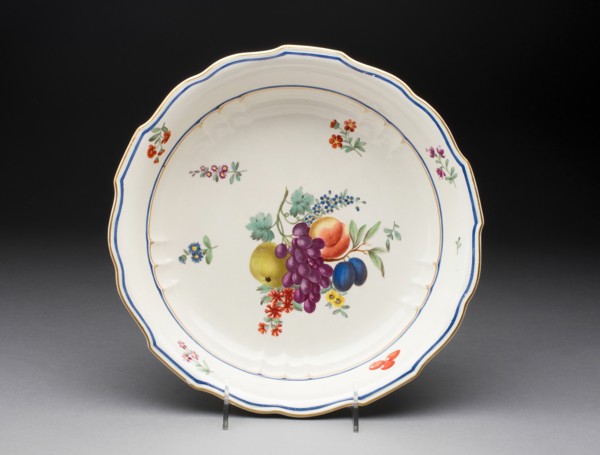 Bowl, Frankenthal, c. 1780.