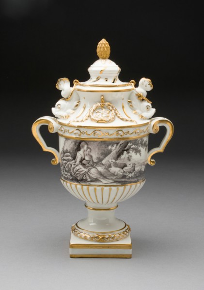 Urn, Frankenthal, 1776/77.