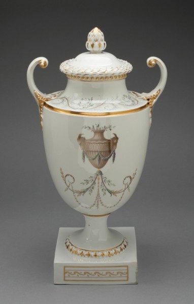 Vase, Fürstenberg, c. 1800.