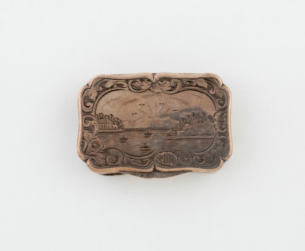 Vinaigrette with Harbor Scene, Birmingham, 1846/47.