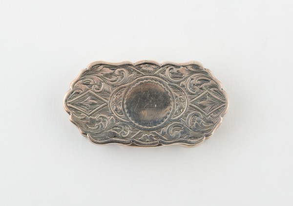 Vinaigrette, Birmingham, c. 1848/49.