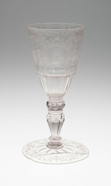 Goblet, Bohemia, c. 1740.