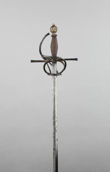 Composite Rapier for a Boy, Germany, Hilt: c. 1590/1600 Blade: 1600/1700 Pommel: c. 1700.