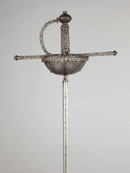 Cup-Hilted Rapier, Italy, About 1650.