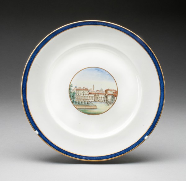 Plate, Naples, Early 19th century.