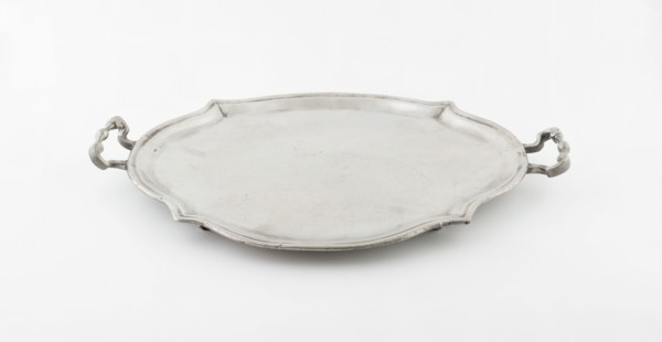 Double-handled Footed Tray, Germany, c. 1785.