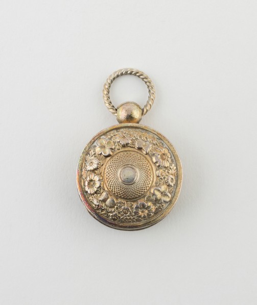 Watch-Shaped Vinaigrette, Birmingham, 1820/21.