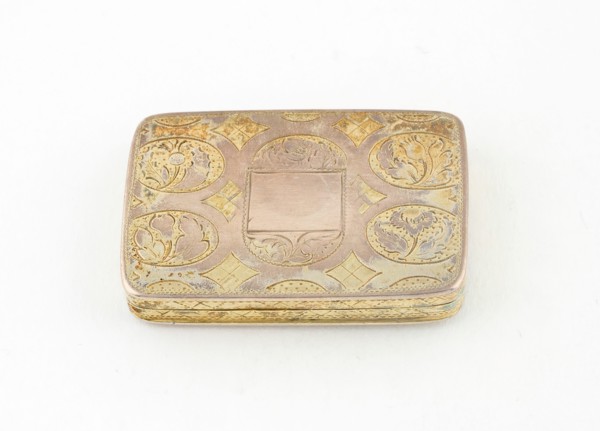 Vinaigrette, Birmingham, c. 1812/13.