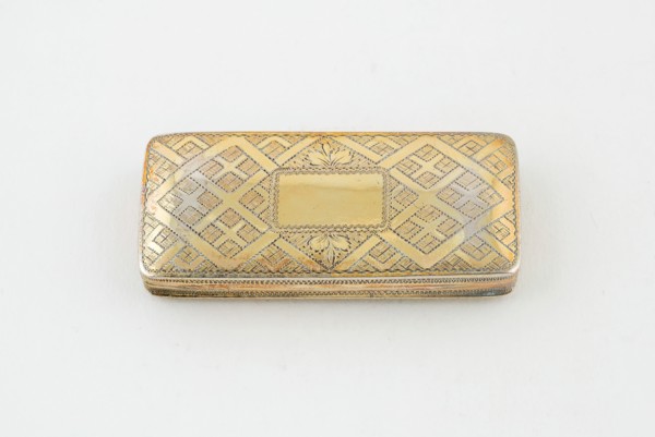 Vinaigrette, Birmingham, c. 1810/11.