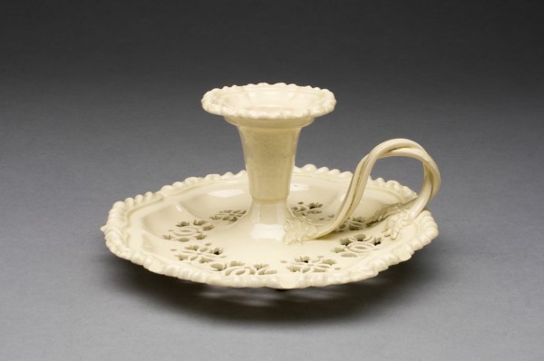 Candlestick, Yorkshire, 1780/1800.