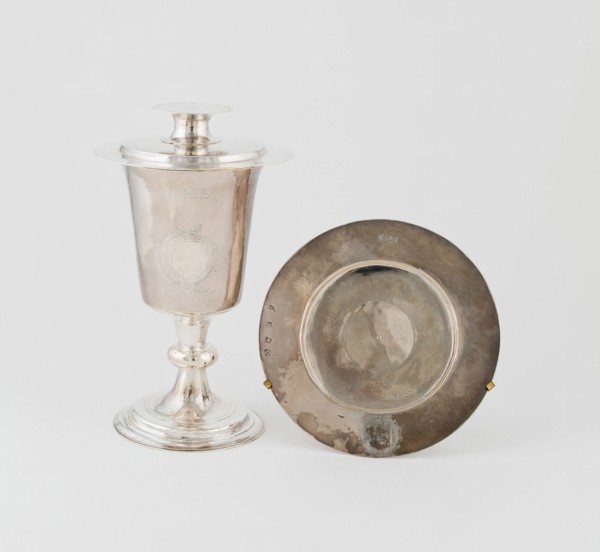 Communion Cup and Paten Cover, London, 1640/41.