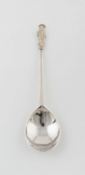 Apostle Spoon: St. Simon Zelotes, London, 1637/38.