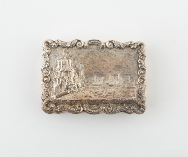 Vinaigrette with Harbor Scene, Birmingham, 1846/47.