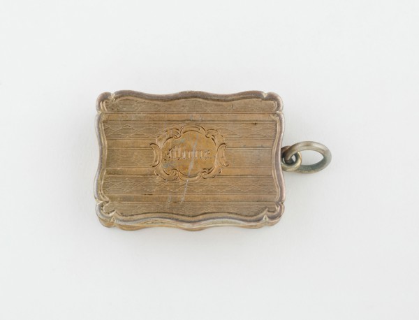 Vinaigrette, Birmingham, c. 1870/71.