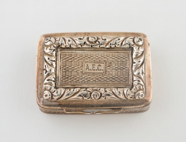 Vinaigrette, Birmingham, c. 1822/23.