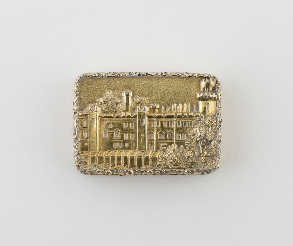 Vinaigrette with View of Warwick Castle, Birmingham, 1846/47.