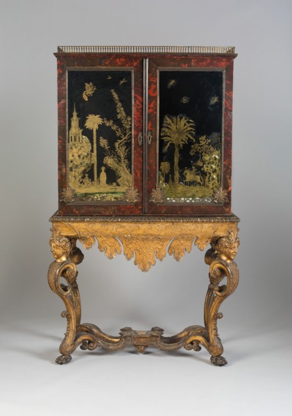 Cabinet on Stand, Netherlands, Late 17th century.