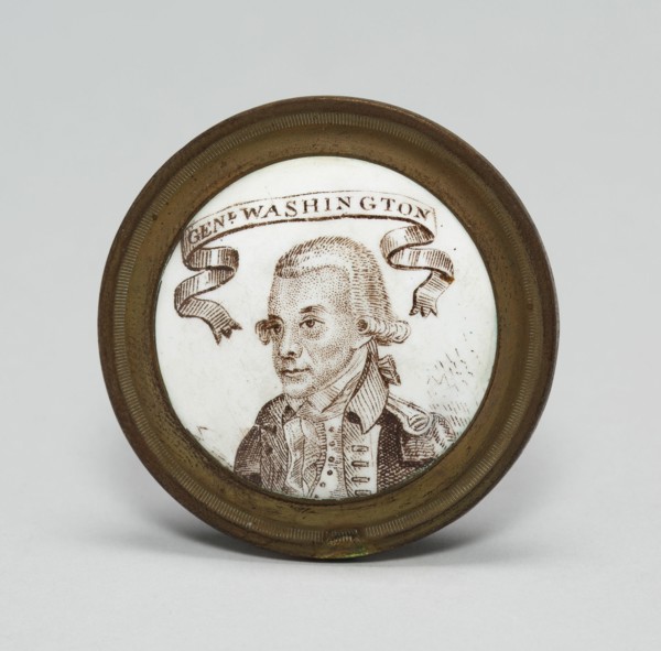 Cloak Pin (Knob or Tieback), England, c. 1780.
