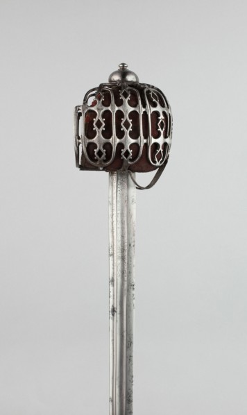 Basket-Hilted Broadsword with Scabbard (Claymore), Scotland, c. 1750.