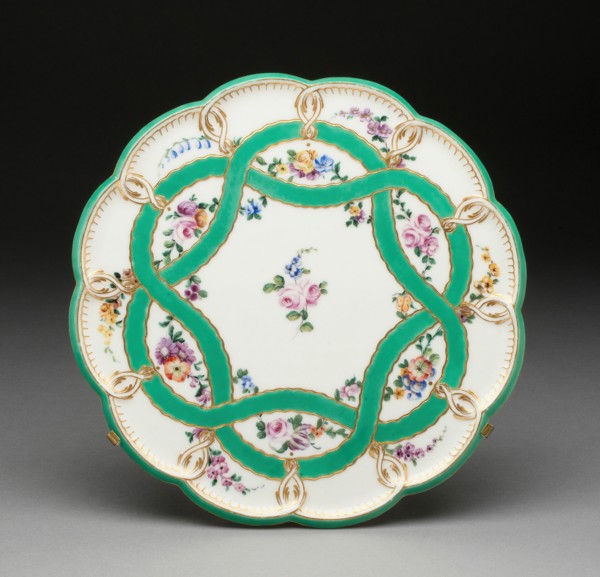 Footed Tray, Sèvres, 1757.