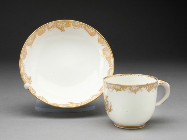 Cup and Saucer, Sèvres, c. 1757.