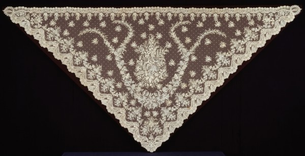 Half Shawl, Belgium, 1855/65.