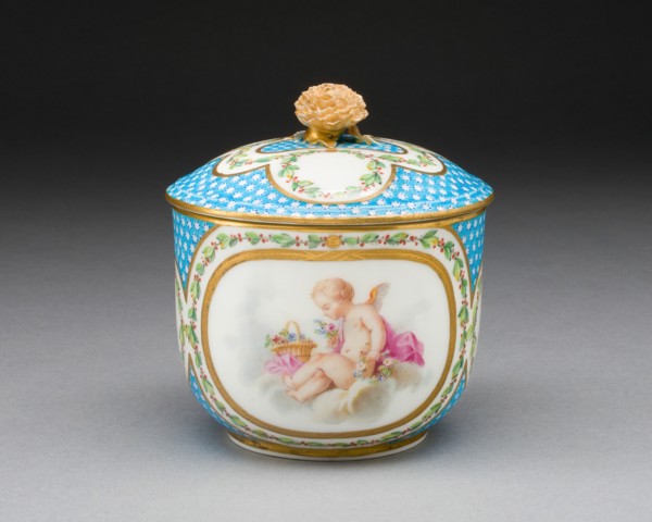 Sugar Bowl (from a tea service), Sèvres, 1770.