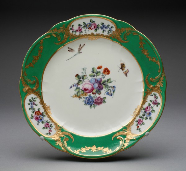 Plate, Sèvres, 1765.