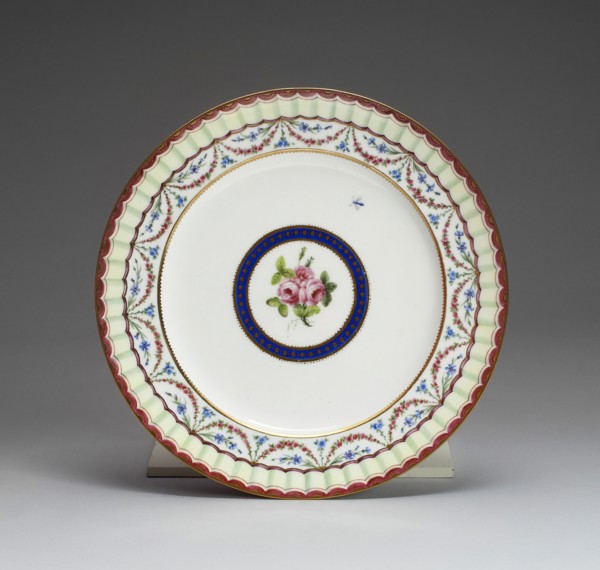 Plate, Sèvres, 1792.
