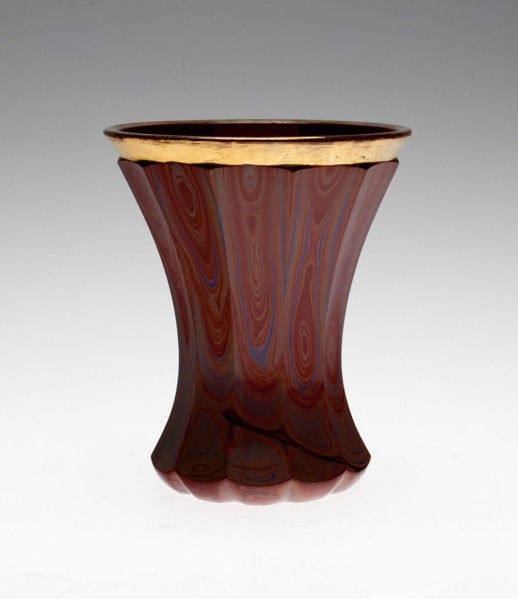 Lithyalin Beaker, Bohemia, c. 1830.