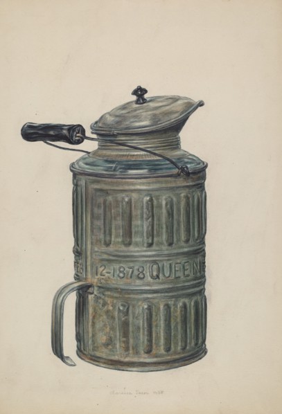 Syrup Container, 1938.
