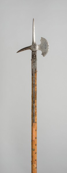 Poleaxe, Switzerland, 1500.