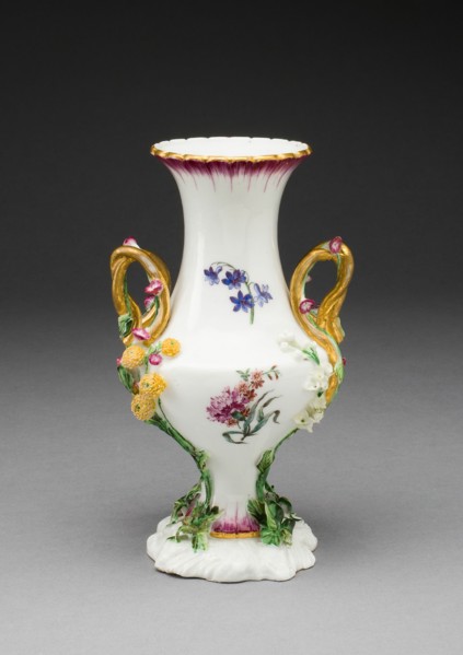 Vase, Vincennes, 1749/52.