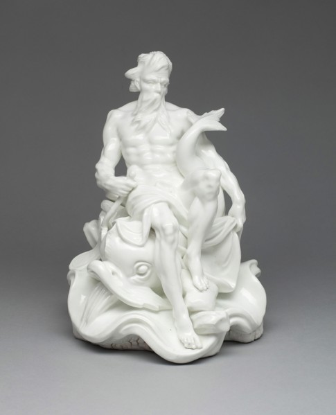 Figure of a River God (Fleuve), Vincennes, 1747/50.