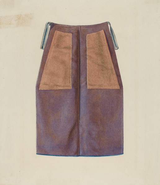 Man's Apron, 1935/1942.