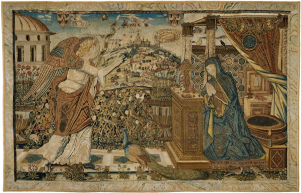 The Annunciation, Mantua, 1484/1519. Circle of Andrea Mantegna.