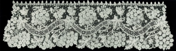 Cuff, Belgium, 1880s/90s.