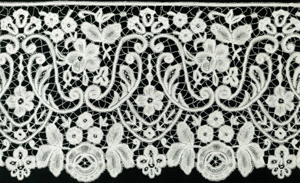 Flounce, Belgium, 1865/85.