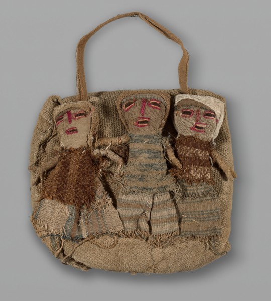 Dolls, Peru, 1950/84, with textile fragments from A.D. 1000/1476.