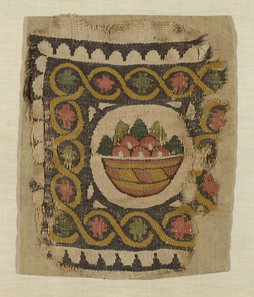 Fragment, Egypt, Roman period (30 B.C.- 641 A.D.)/Arab period (641-969), 5th/6th century.