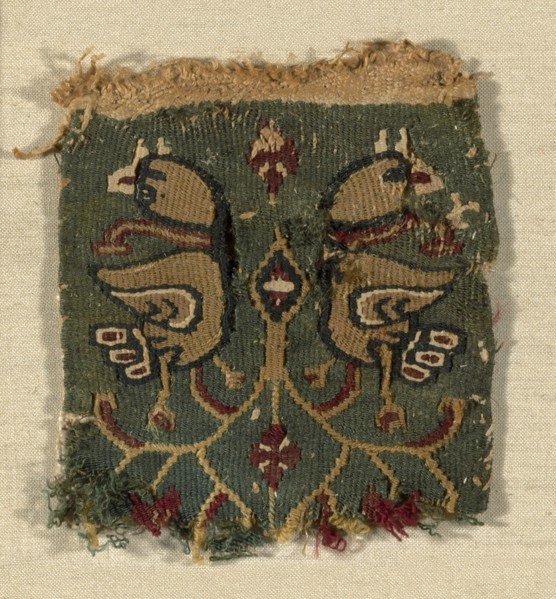 Fragment, Egypt, Roman period (30 B.C.- 641 A.D.)/Arab period (641-969), 7th/8th century.